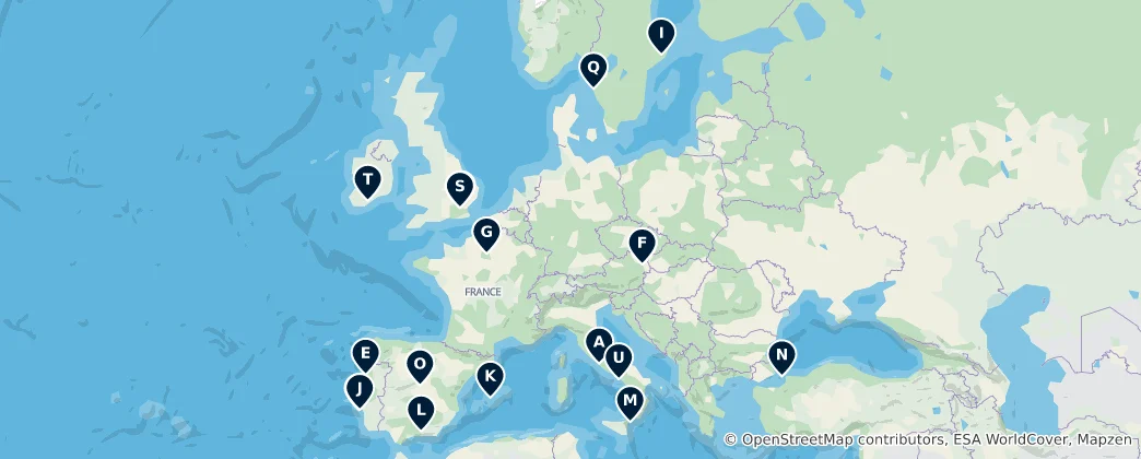 Map of Europe