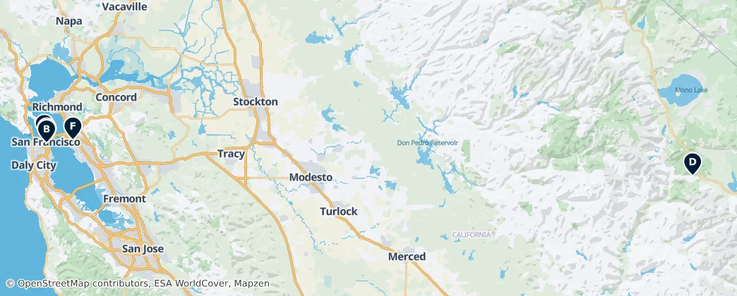 Map of California