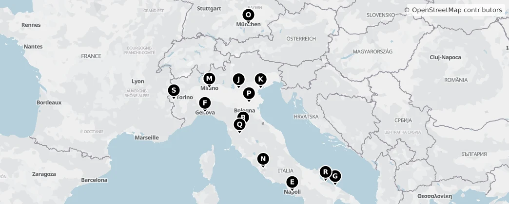 Map of Italy