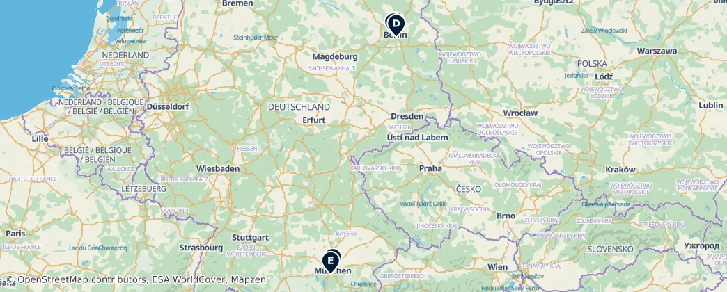 Map of Germany
