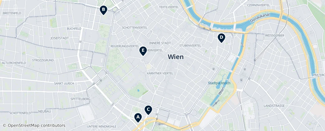 Map of Innere Stadt