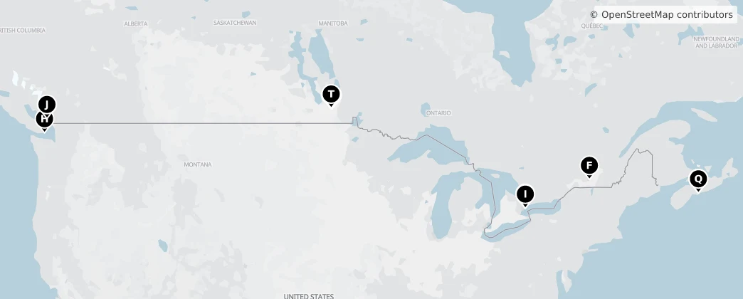 Map of Canada