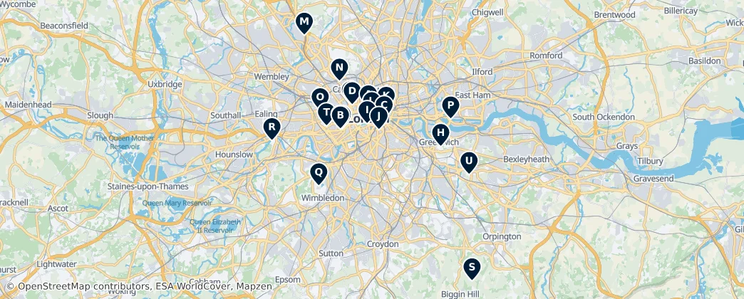 Map of London