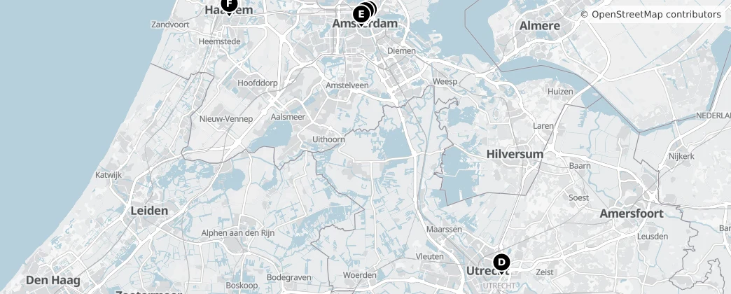 Map of Netherlands