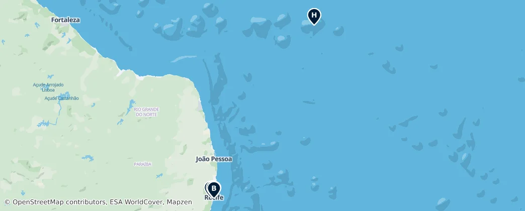Map of Pernambuco