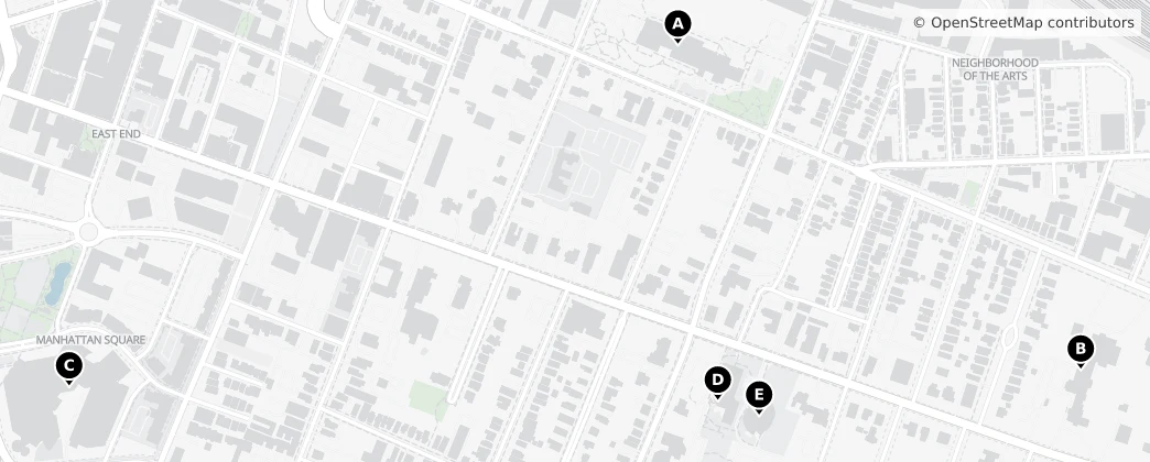 Map of Rochester