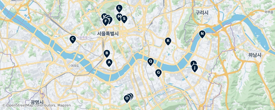 Map of Seoul