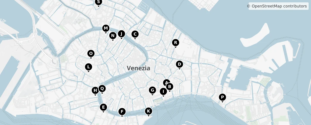 Map of Venezia