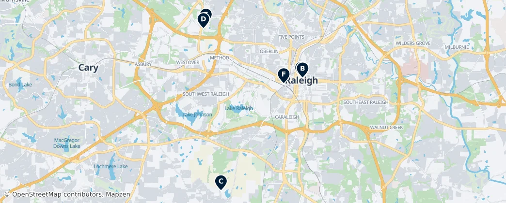 Map of Wake
