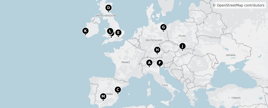 Map of Europe