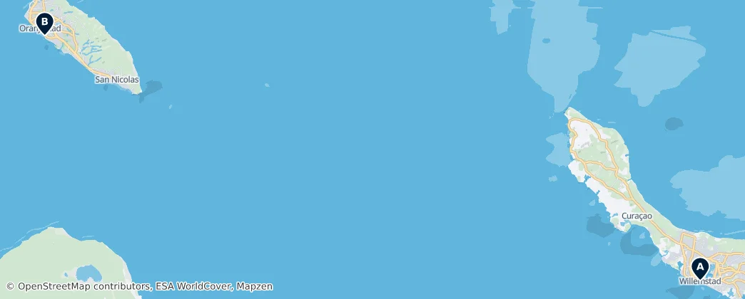 Map of Saint Martin (France)