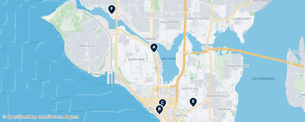 Map of Seattle