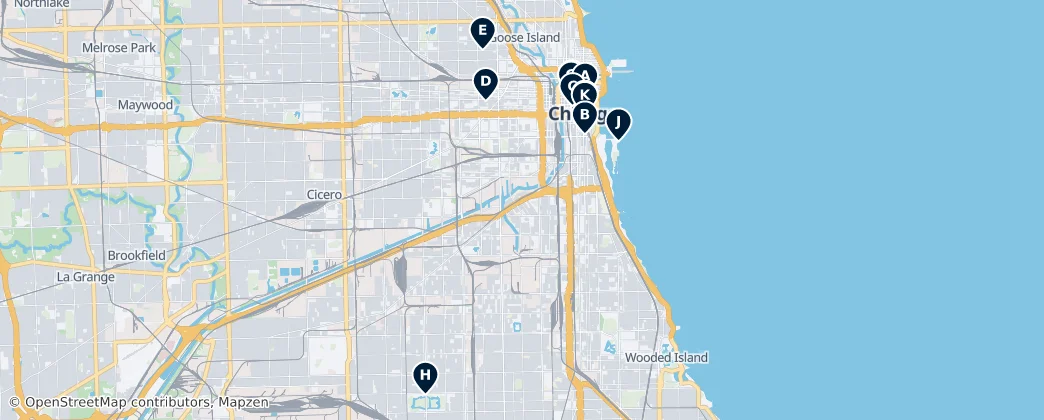 Map of Chicago