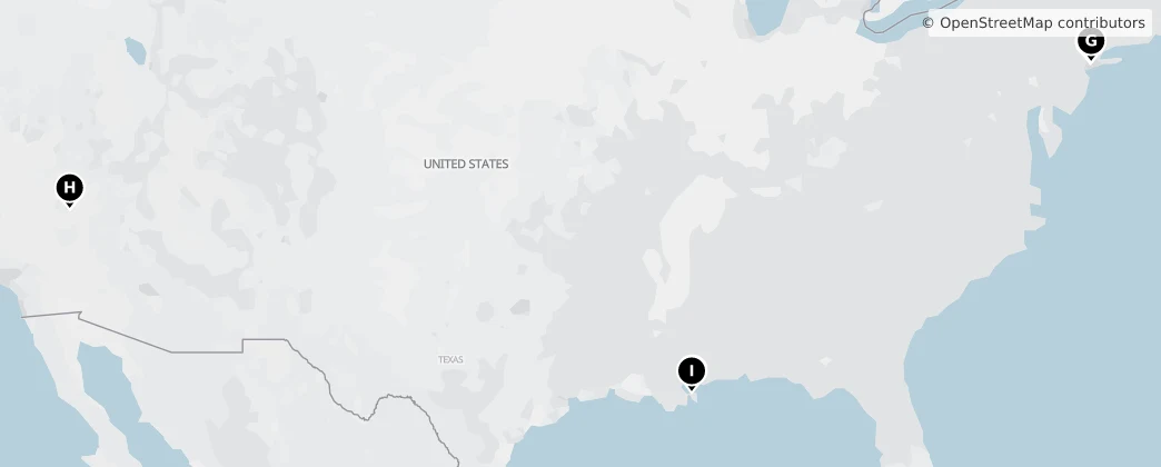 Map of North America