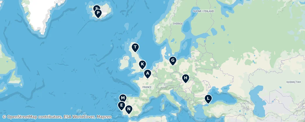 Map of Europe