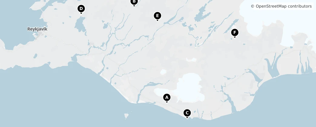 Map of Southern Region