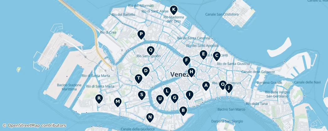 Map of Venezia