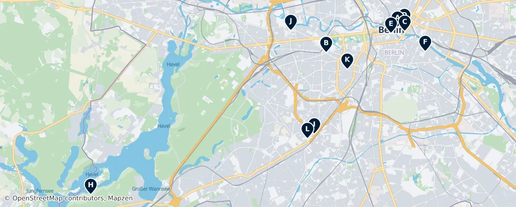 Map of Berlin