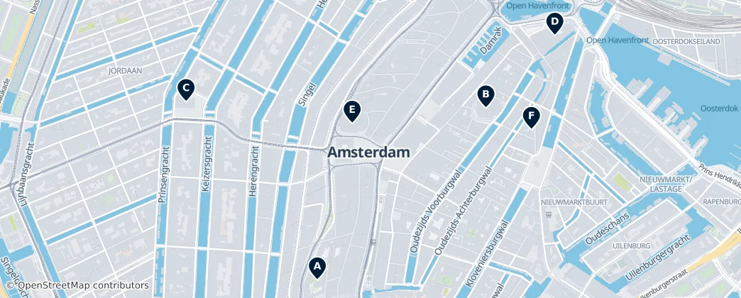 Map of Amsterdam