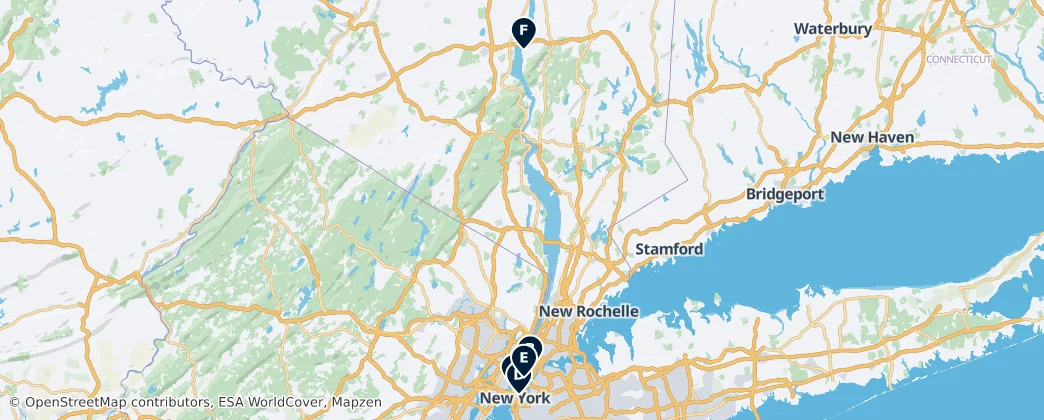 Map of New York