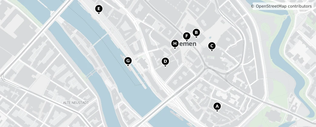 Map of Altstadt