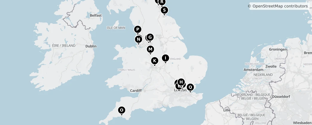 Map of England