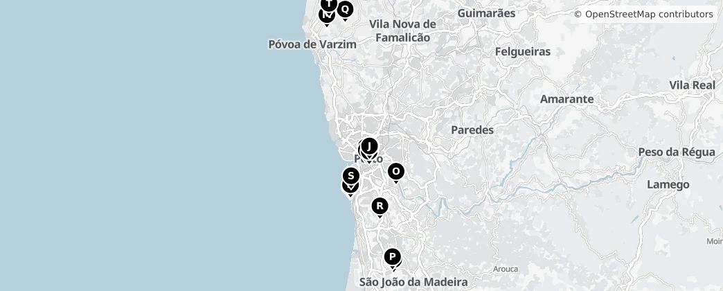 Map of Metropolitan Area of Porto