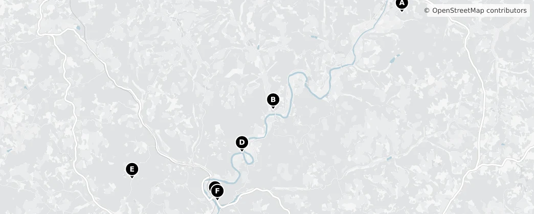 Map of Arrondissement Sarlat-la-Canéda