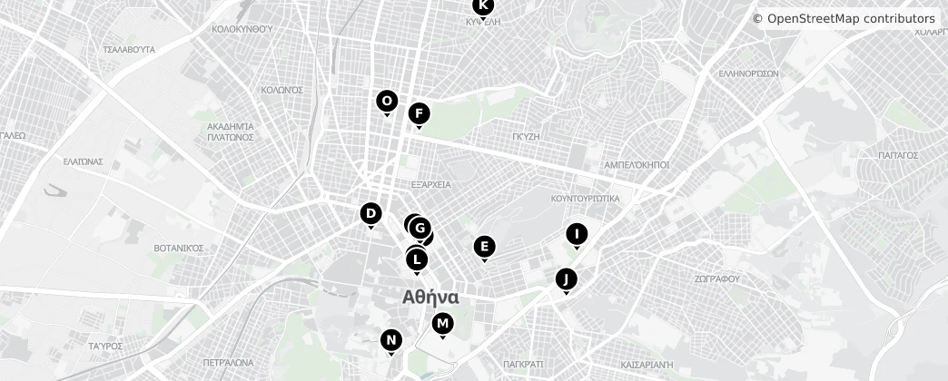 Map of Athény