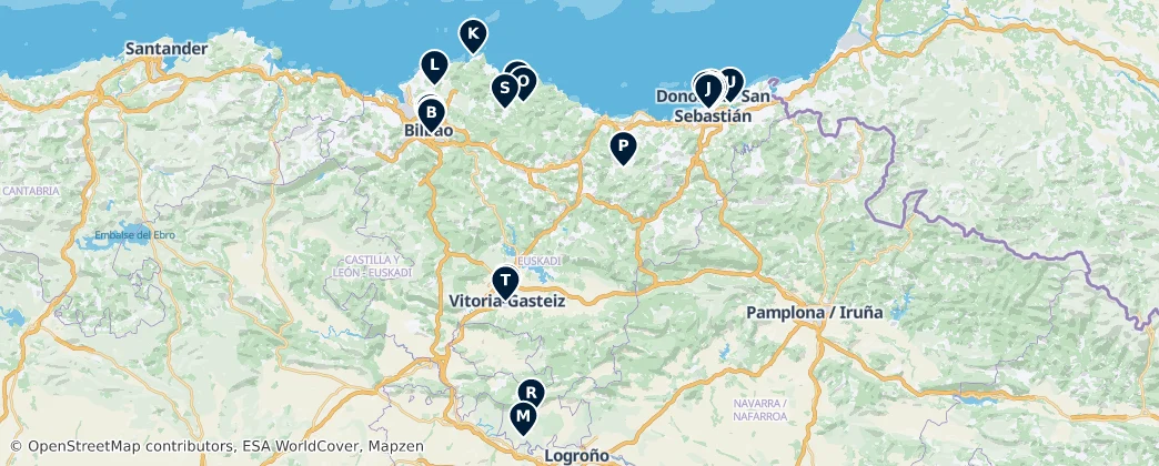 Map of Baskicko