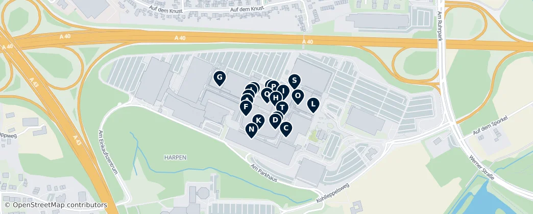 Map of Bochum-Nord