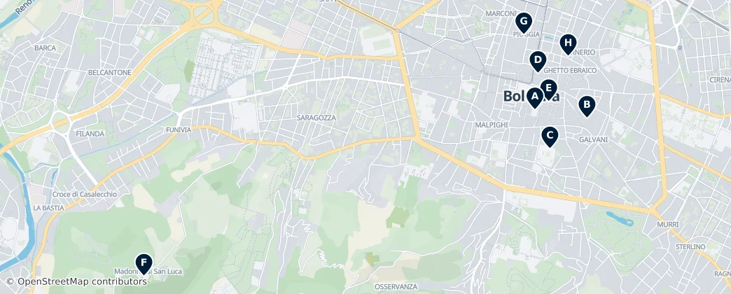 Map of Boloň