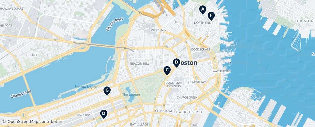 Map of Boston