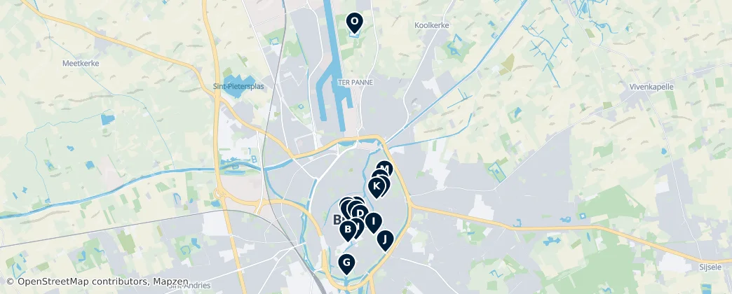 Map of Bruggy