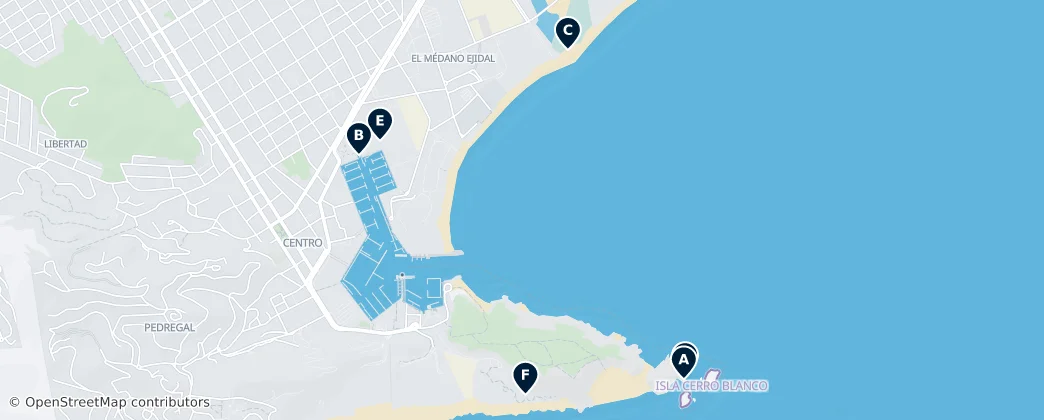 Map of Cabo San Lucas
