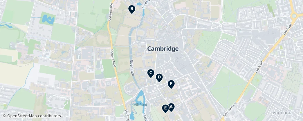 Map of Cambridgeshire