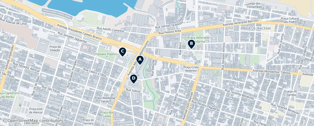 Map of Centre