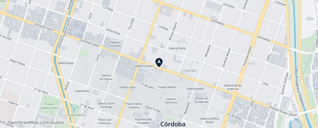 Map of Centro