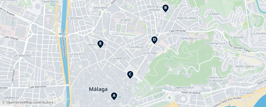 Map of Centro
