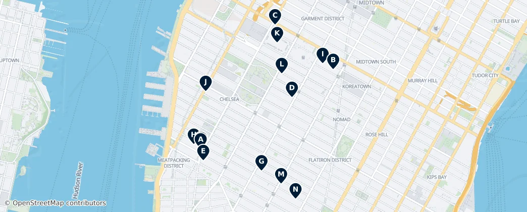 Map of Chelsea