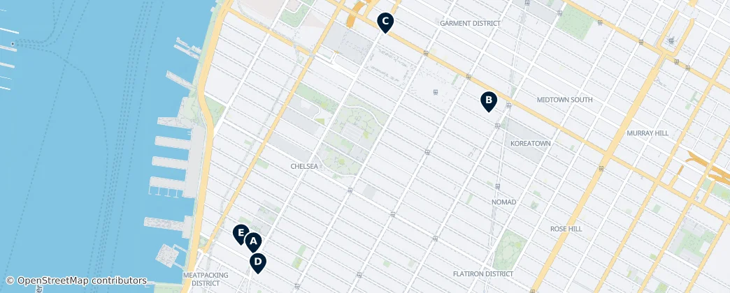 Map of Chelsea