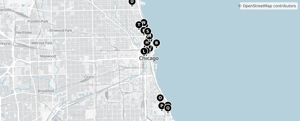 Map of Chicago