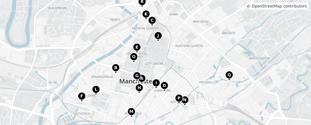 Map of City Centre