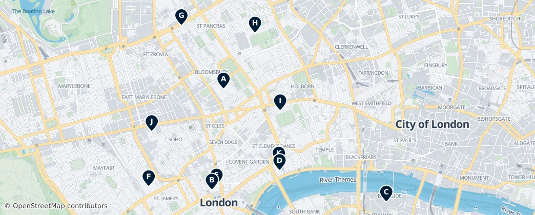 Map of City