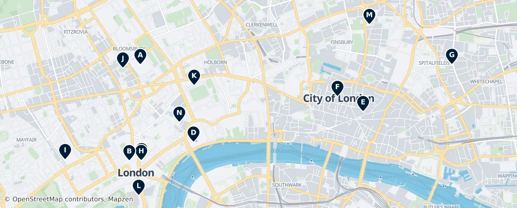Map of City
