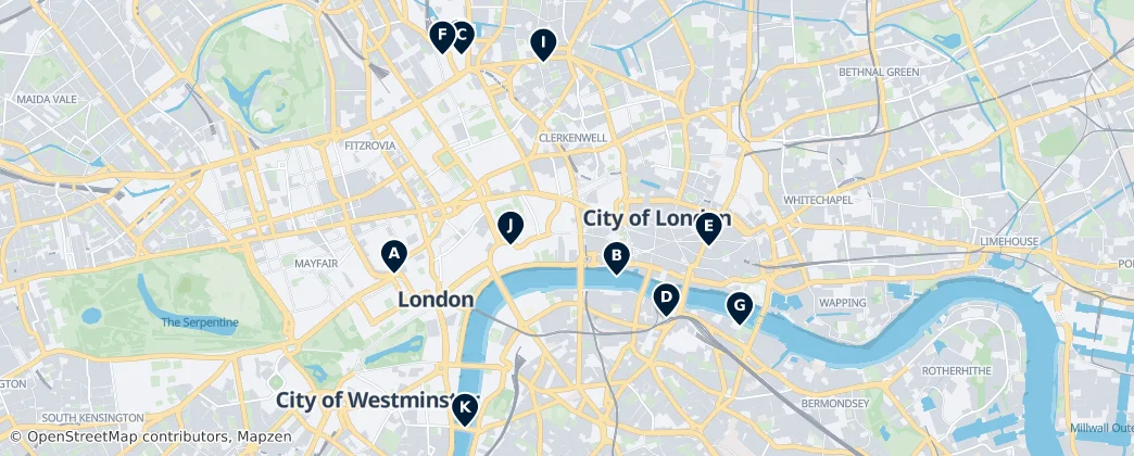 Map of City