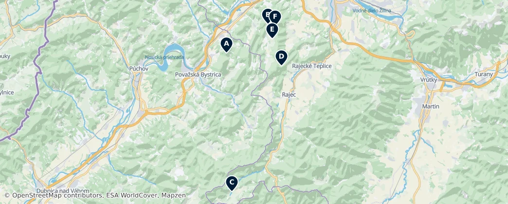 Map of Nature Reserve