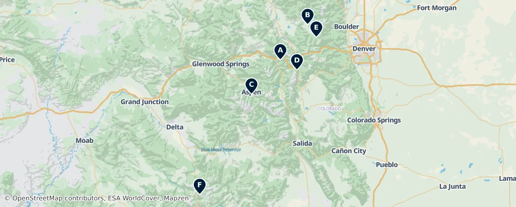 Map of Colorado