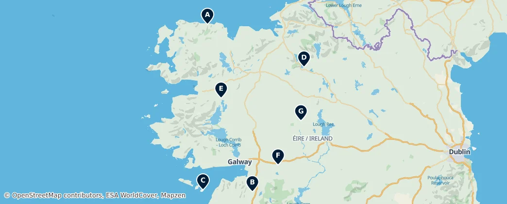 Map of Connacht
