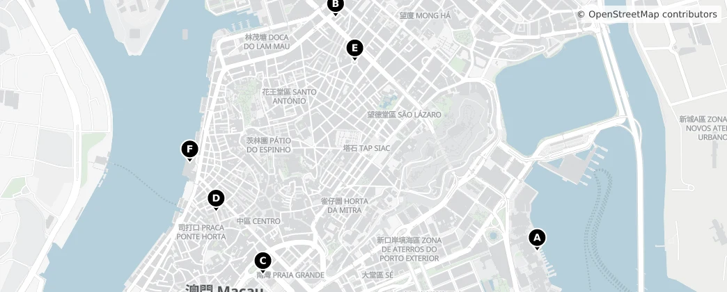 Map of Sé